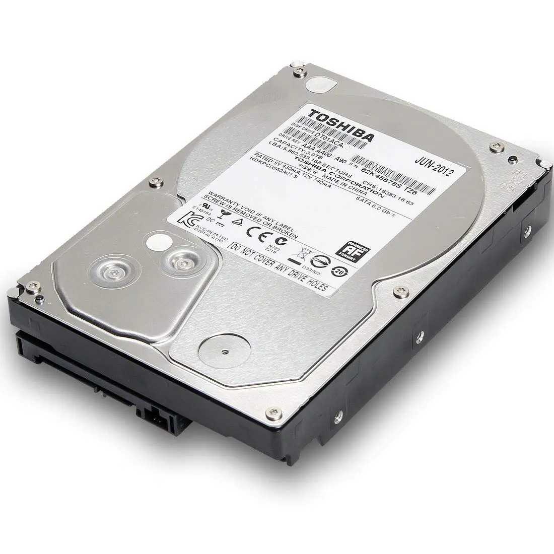 HDD TOSHIBA 2TB RECOVER